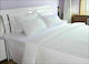 Le Blanc Hotelbettlaken Weiß King Size 280x280cm 100% Baumwolle 1Stück