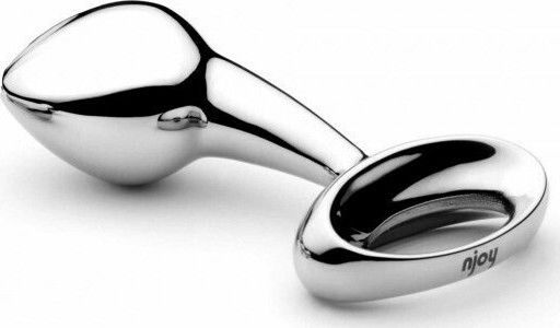 njoy Pure Plug Medium Dop Anal Mediu Silver 6cm