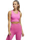 Performance Frauen Sport-BHs Sport-BH Fuchsie mit Polsterung