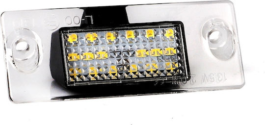 M-Tech License Plate Lights Led for Audi A3 97-03 /A4 95-99 2pcs
