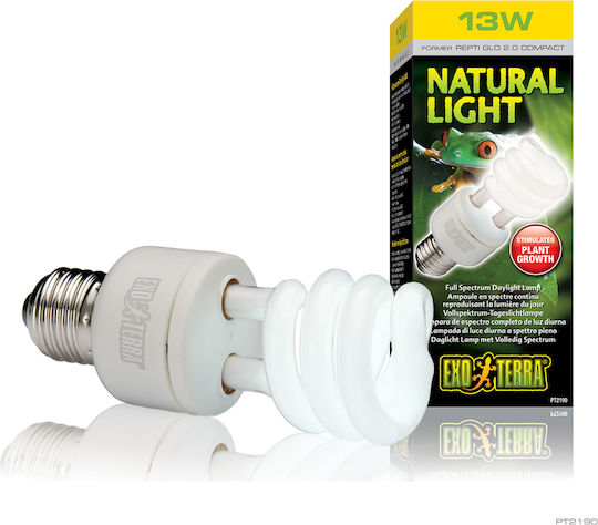 Exo Terra Natural Light Lampă pentru terariu de reptile 13W