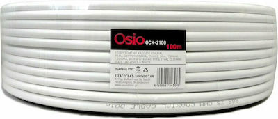 Osio Kabel Koaxial Unterminiert 100m (OCK-2100) 1Stück