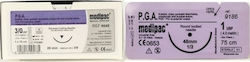 Medipac PGA 4.0 Απορροφήσιμα Ράμματα Μήκους 75cm με Βελόνα 16mm