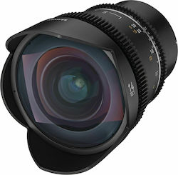 Samyang Full Frame Camera Lens MF 14mm T3,1 VDSLR MK2 Wide Angle for Fujifilm X Mount Black