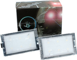 M-Tech Φώτα Πινακίδας Led 3W 12V για Land Rover Range Rover / Discovery Sport 2τμχ