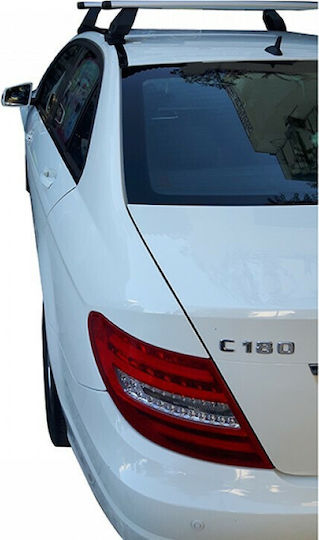 Menabo Μπάρες Οροφής Αλουμινίου για Mercedes-Benz C Class (Σετ με πόδια)