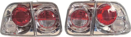 Autoline Taillights for Honda Civic 4D 1996 2pcs