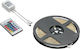 Geyer Wasserdicht LED-Streifen 12V RGB Licht 5m Typ SMD5050 mit Netzteil & Fernbedienung