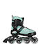 Powerslide Flyte Teal 84 Inline Rollers Τιρκουάζ Ενηλίκων
