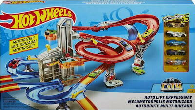 Hot Wheels Πίστα Auto Lift Expressway FXN21