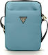 Guess Nylon Triangle Logo Bag Fabric Blue (Univ...