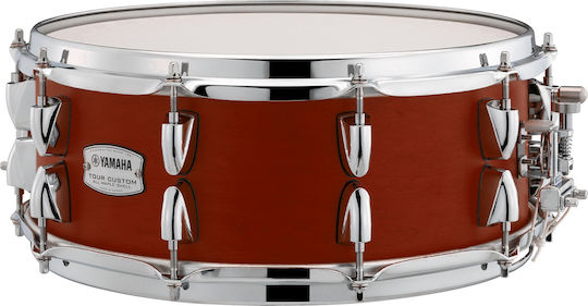 Yamaha Tambur Lemn TMS1455 14" x 5.5" Roșu Satin de Măr Roșu