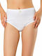 High-waisted Women's Slip White