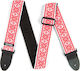 Dunlop Jacquard Strap for Guitar Red