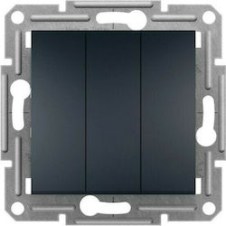 Schneider Electric Asfora Vertieft Wandschalter...