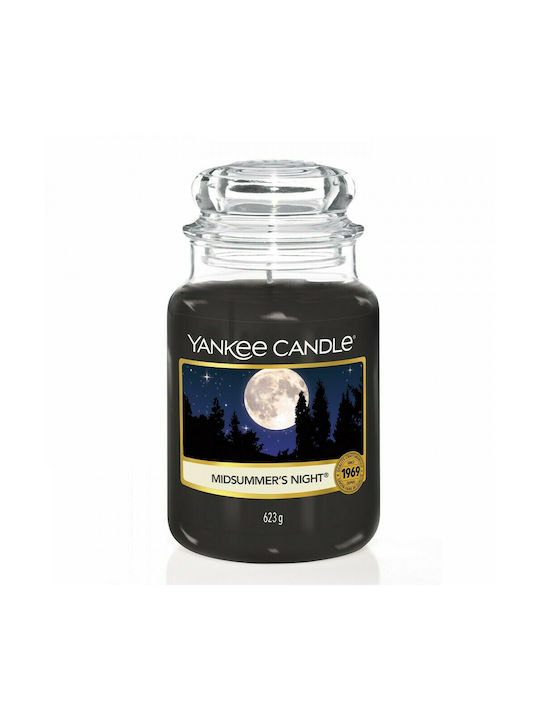 Yankee Candle Αρωματικό Κερί σε Γυάλινο Δοχείο Large σειρά Midsummers Night 623gr