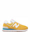 New Balance 574 Ανδρικά Sneakers Κίτρινα