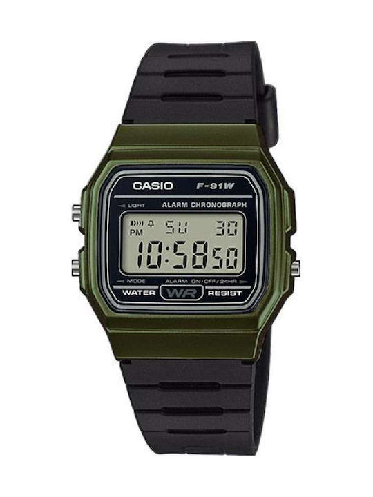 Casio Collection Ψηφιακό Ανδρικό Ρολόι 39mm Μπα...
