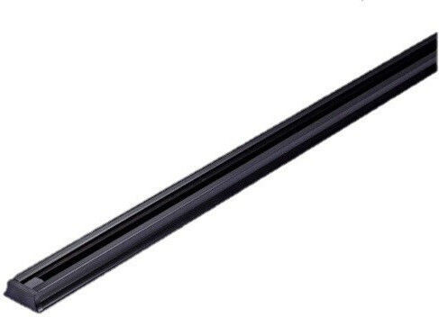 Atman Șină de Montare pentru Spoturi din Aluminiu 2 Cabluri Negre (2m) Negru TRC-00506