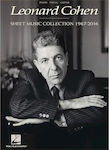 Hal Leonard L. Cohen - Sheet Music Collection Παρτιτούρα για Κιθάρα / Πιάνο / Φωνή