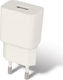 Maxlife Încărcător Fără Cablu cu Port USB-A Albς (MXTC-01 1A)