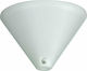 ARlight Ροζέτα Φωτιστικού Οροφής Πλαστική Λευκή σε Λευκό Χρώμα 0284083