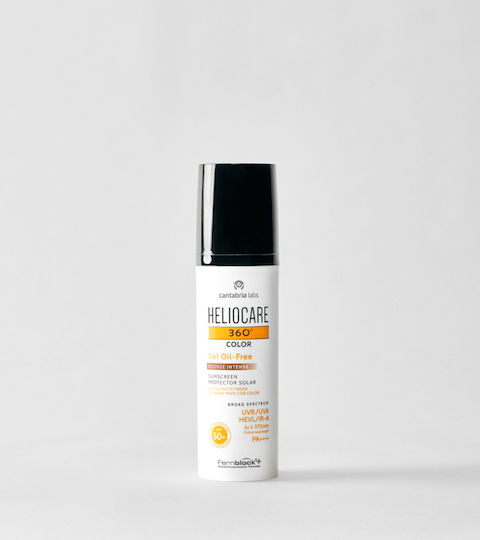 Cantabria labs Heliocare 360 Color Gel Oil-Free Αντηλιακό Gel Προσώπου SPF50 με Χρώμα Bronze Intense 50ml