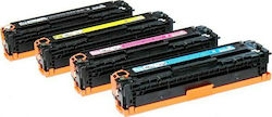 EcoStar Συμβατό Toner για HP 125A CB540A Μαύρο