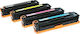 EcoStar Compatible Toner for Laser Printer HP 125A CB540A 2000 Pages Black