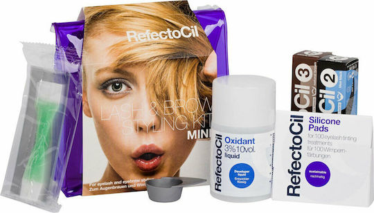 RefectoCil Lash & Brow Styling Vopsele Pentru Gene & Oxigenată Maro 2 Bucăți