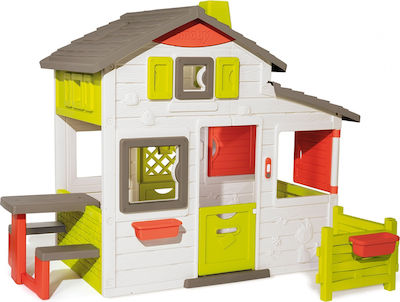 Smoby Plastic Kids Playhouse with Fence Multicolour Neo Friends 217x171x172cm