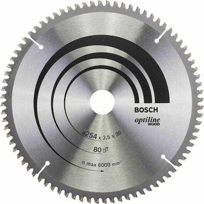 Bosch OP WO B Disc de tăiere Lemn 254mm 1buc