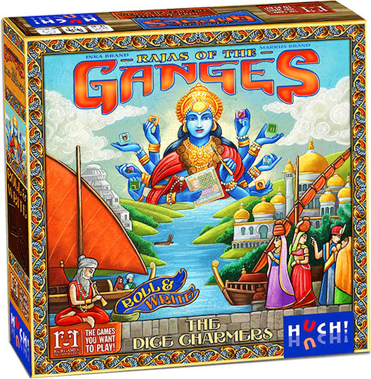 Board Game Rajas of the Ganges: The Dice Charmers for 2-5 Players 12+ Years Old (EN) Huch