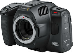 Blackmagic Design Camcorder 6K @ 50fps Pocket Cinema 6K Pro CMOS Sensor Recording to Memory card, Touch Screen 5" HDMI