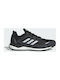 Terrex Agravic Flow Bărbați Pantofi sport Trail Running Core Black / Crystal White / Solar Red