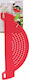 Alpina Appliances Sieb Kasserolle Kunststoff Red 28x10.5cm 1Stück