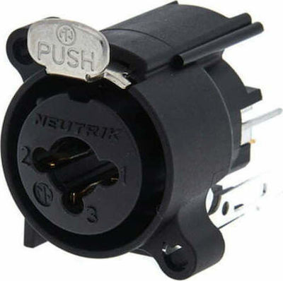 Neutrik Cable Connector Βύσμα Σασί Combo XLR 1/4