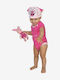 Piglet Bodysuit With Hat