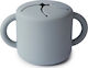 Mushie Δοχείο Γκρι Snack Cup από Σιλικόνη για 6+ μηνών