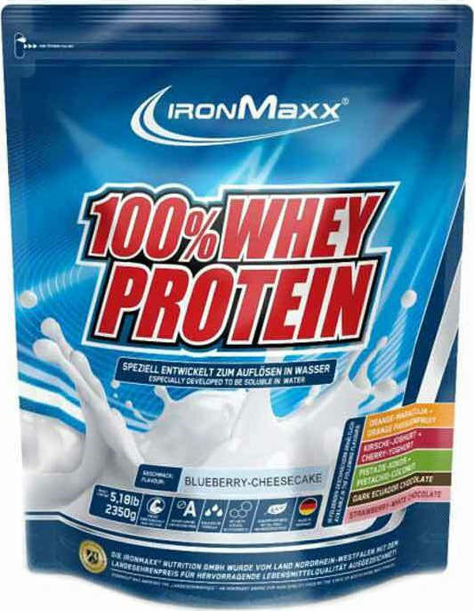 IronMaxx 100 Whey Protein 2350gr Blueberry Cheesecake Skroutz.gr