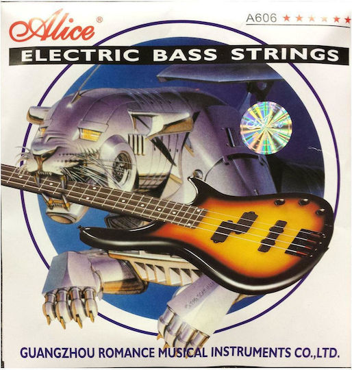Alice Music Set Corzi Electrice Pentru Bas Din Oțel 40 - 95 Light
