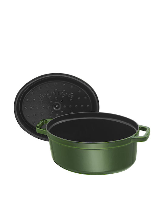 Staub Oval Cocotte Dutch Oven Oval Cast Iron 1pcs