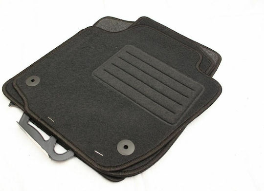 Petex Set of Front and Rear Mats 4pcs for Skoda Rapid 2012+ Black