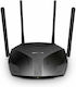 Mercusys MR70X v1 Drahtlos Router Wi-Fi 6 mit 3 Anschlüssen Gigabit Ethernet