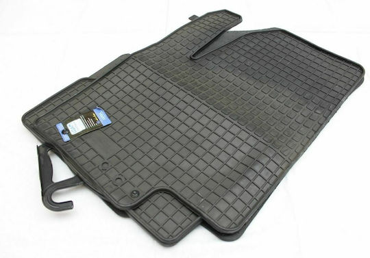 Petex Set of Front and Rear Mats 4pcs for Kia Soul 2008-2013 Black