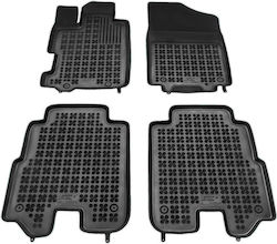 Rezaw Plast Σετ Μπροστινά και Πίσω 4τμχ για Honda FR-V 2004-2009 Μαύρα Rezaw Plast Σετ Μπροστινά και Πίσω 4τμχ για Honda FR-V 2004-2009 Μαύρα