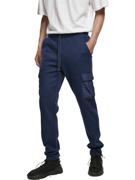 Urban Classics TB4124 Pantaloni de trening Albastru închis