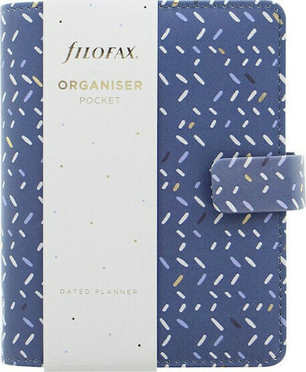 Filofax Indigo Pocket Daily Organizer (Various Designs)