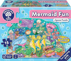 Kinderpuzzle Γοργόνες für 3++ Jahre 15pcs Orchard