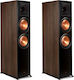 Klipsch RP-8000F Ζεύγος Ηχείων Hi-Fi Δαπέδου 600W 2 Δρόμων Π27.7xΒ44.6xΥ109.5εκ. Καρυδιά